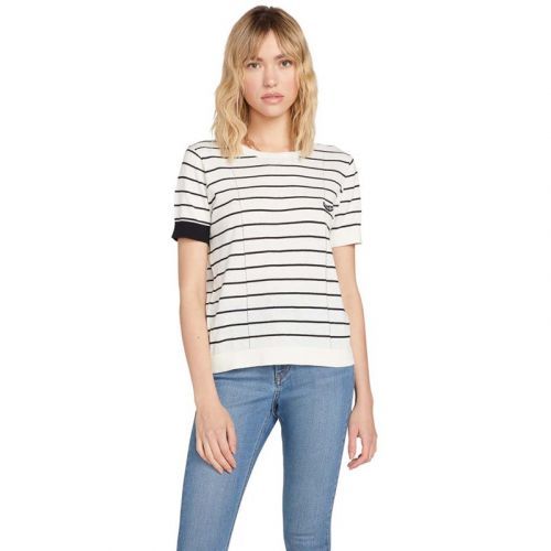 triko VOLCOM - Simply Stone Ss Knit Stripe (STP)