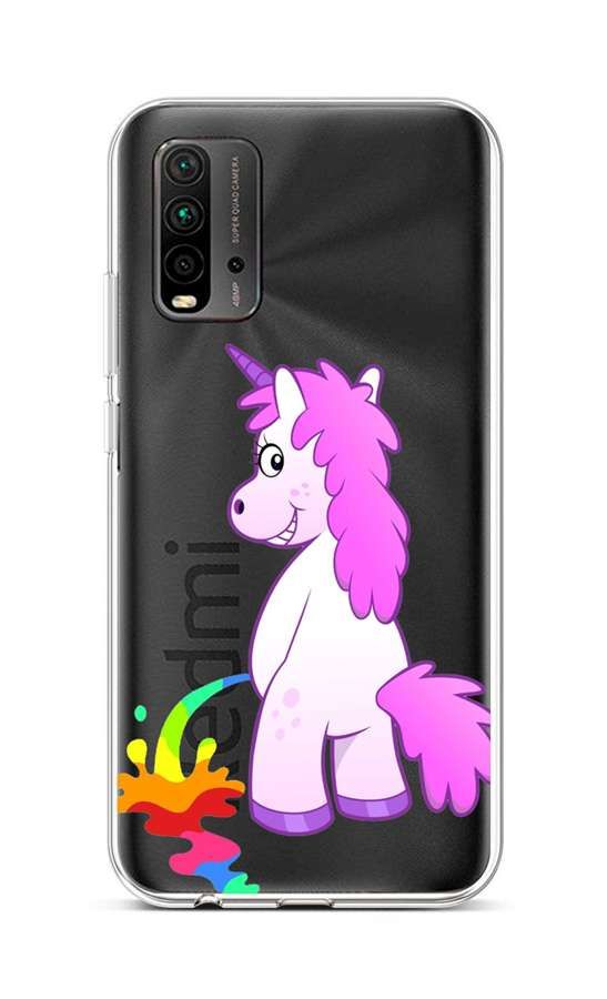 Kryt TopQ Xiaomi Redmi 9T silikon Rude Unicorn 58128