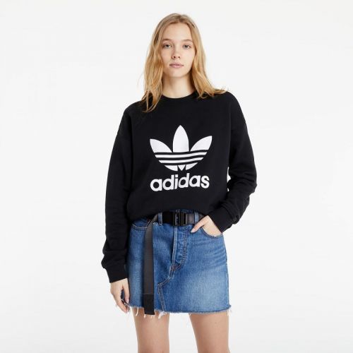 adidas Originals Trefoil Sweatshirt Black/ White XS/32