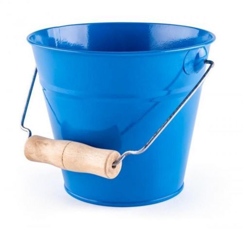 Zahradní kbelík - modrý garden bucket blue