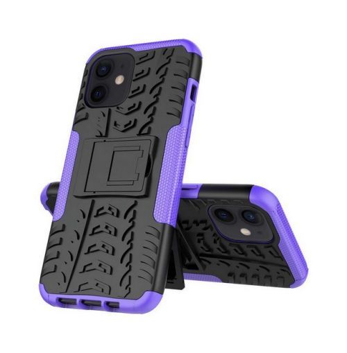 Kryt TopQ iPhone 11 ultra odolný fialový 47830