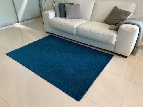 Vopi koberce Kusový koberec Eton Exklusive turkis - 57x120 cm Modrá