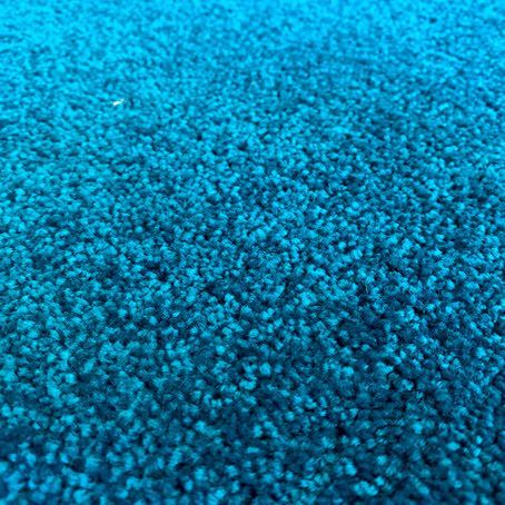 Vopi koberce Kusový koberec Eton Exklusive turkis čtverec - 60x60 cm Modrá