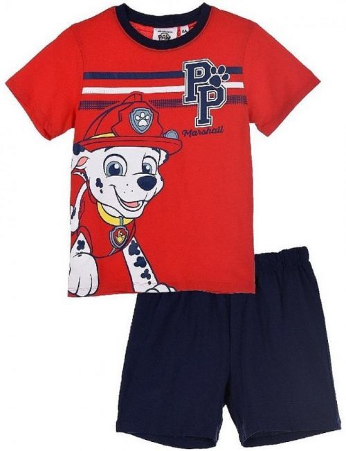 Marshall paw patrol červeno-modré chlapecké pyžamo