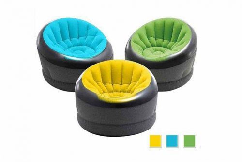 Nafukovací křeslo Intex 66582 EMPIRE chair  - Žlutá