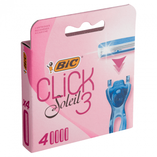 Bic Soleil 3 3-břité náhradní hlavice 4 ks