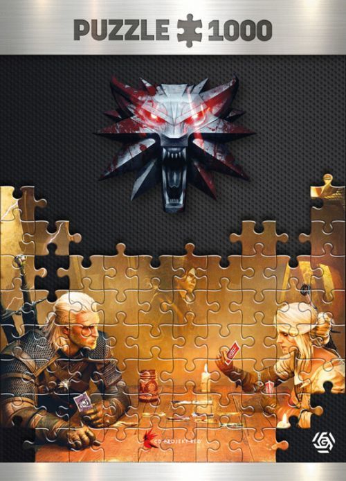 CENEGA Puzzle Zaklínač (The Witcher) - Playing Gwent