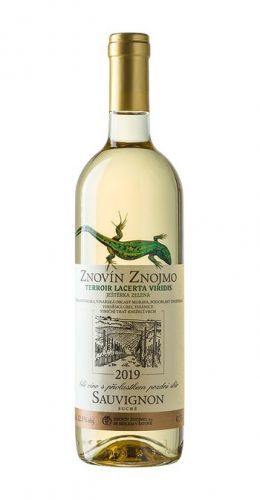 Znovín Sauvignon blanc jakostní víno s přívlastkem 2019 0.75l