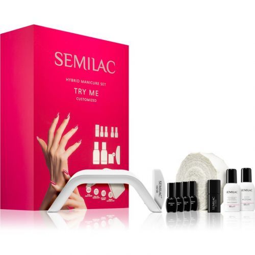 Semilac Paris UV Hybrid Try Me set pro perfektní manikúru
