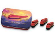 The Little Plastic Train Company Deluxe Board Game Train Set Sunset