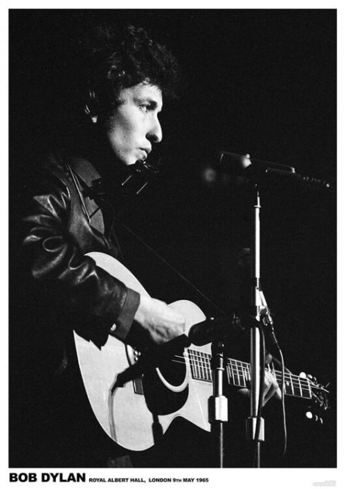 ARTIFICIAL POSTERS Plakát, Obraz - Bob Dylan - Royal Albert Hall, (59.4 x 84.1 cm)