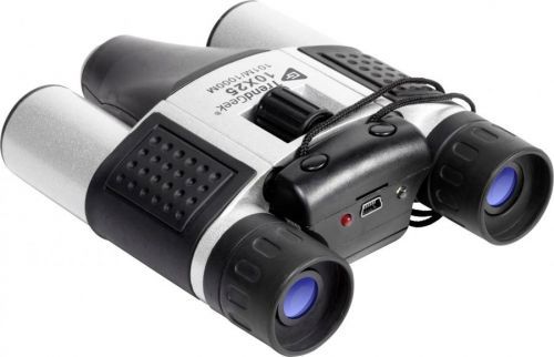 Dalekohled s digitálním fotoaparátem TrendGeek TG-125 4790, 10 x 25 mm, stříbrná