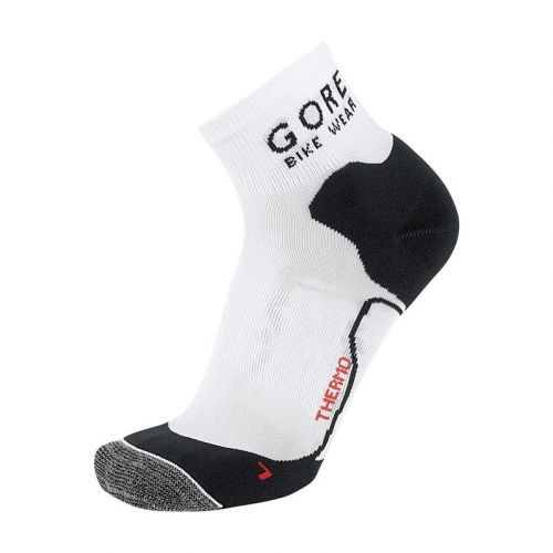 Ponožky Gore Countdown Thermo - nad kotník, šedo-černá - velikost 35-37