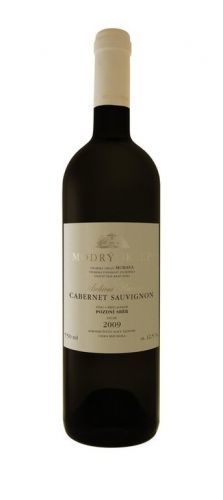 Modrý sklep Cabernet Sauvignon jakostní víno s přívlastkem 2018 0.75l