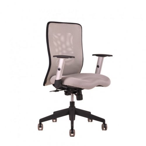 OfficePro Kancelářská židle CALYPSO 12A11 celosv. šedá