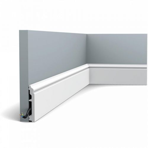 ORAC Decor ORAC podlahová lišta SX173 - Lišta 16x100x2000 mm Bílá