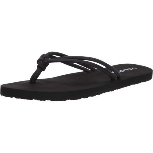 žabky VOLCOM - Color Me Spring Black Out (BKO) velikost: 8