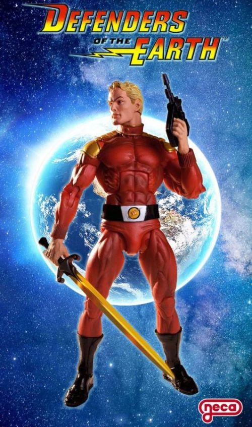 NECA | Defenders of the Earth - sběratelská figurka Flash Gordon 18 cm