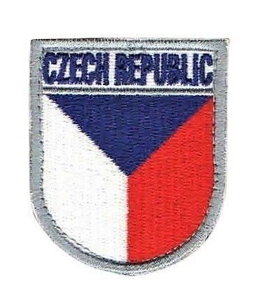 Nášivka AČR CZECH REPUBLIC česká vlajka CZ pilot suchý zip