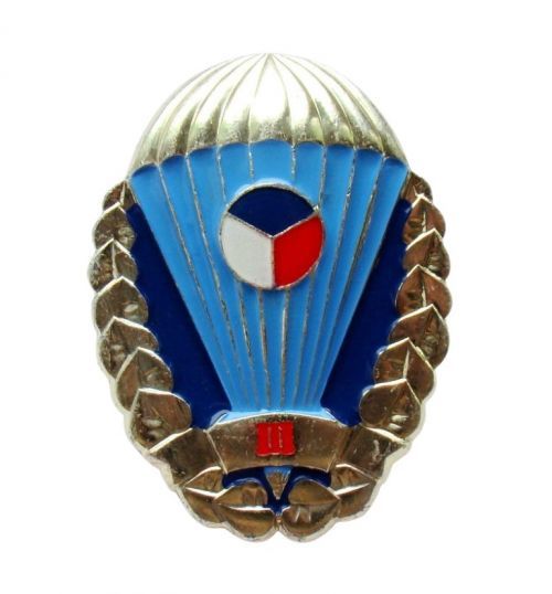 Odznak pro výsadkáře Armády České republiky zlatý III. stupně originál