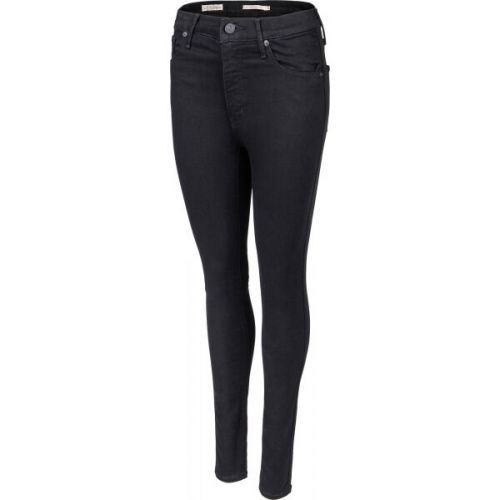 Levi's MILE HIGH SUPER SKINNY BLACK G  31/32 - Dámské kalhoty