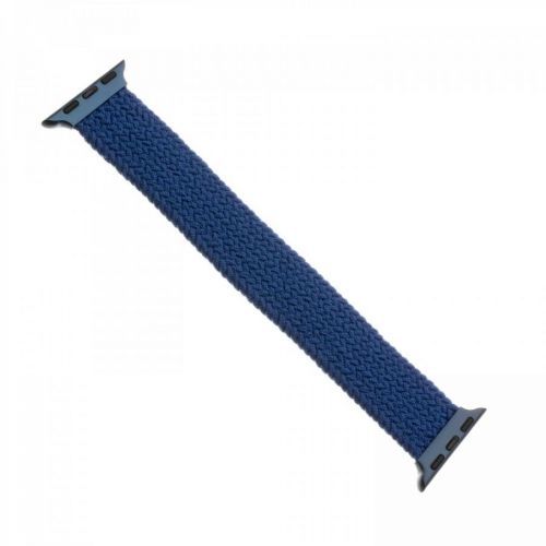 Elastický nylonový řemínek FIXED Nylon Strap pro Apple Watch 38/40mm, velikost S, modrá