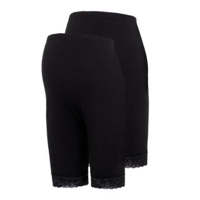 mamalicious Těhotenské shorts MLLENNA 2-pack Black