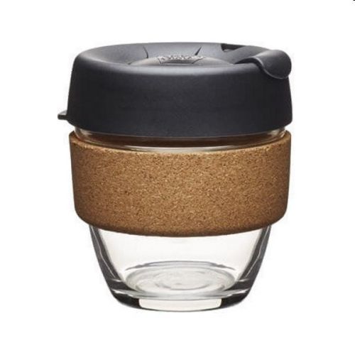 Hrnček KeepCup Brew Cork Black S, 227 ml