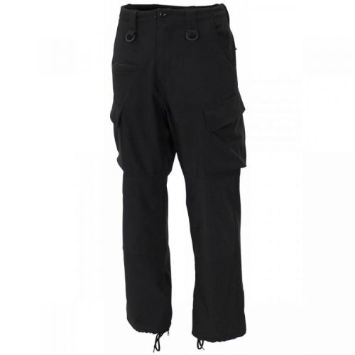 Kalhoty MFH Softshell Allround - černé, 3XL