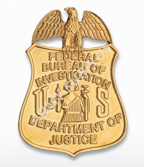Odznak FBI do peněženky Albainox 09193