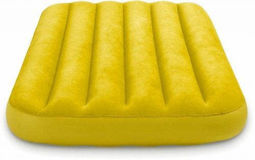 Matrace naf. Intex 66803 COZY KIDS AIRBED 157x88x18cm - Žlutá