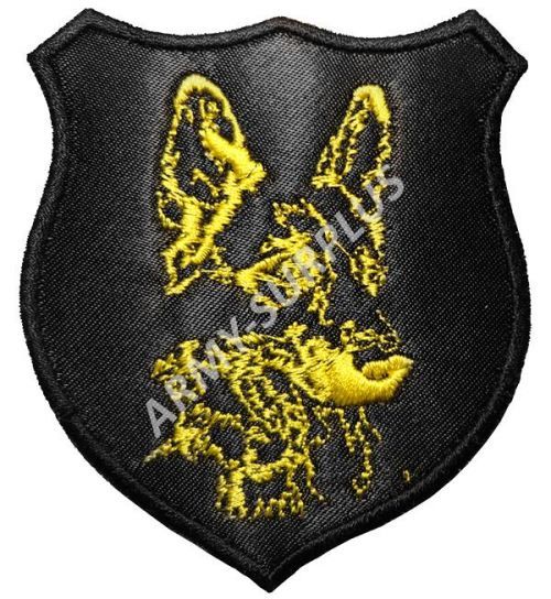 Nášivka Vlčák (psovod) velká YZ-6B