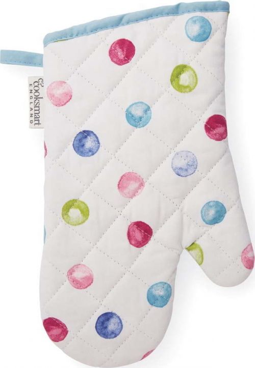 Bavlněná kuchyňská rukavice Cooksmart ® Spotty Dotty