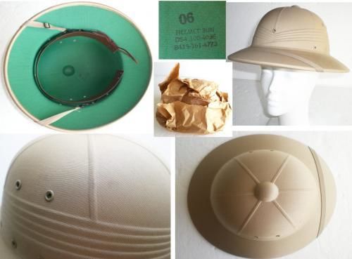 Helma (klobouk, přilba) US tropická Vietnam originál