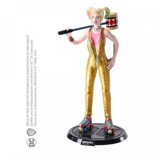 Noble Collection | Birds of Prey - ohebná figurka Harley Quinn with Mallet 19 cm