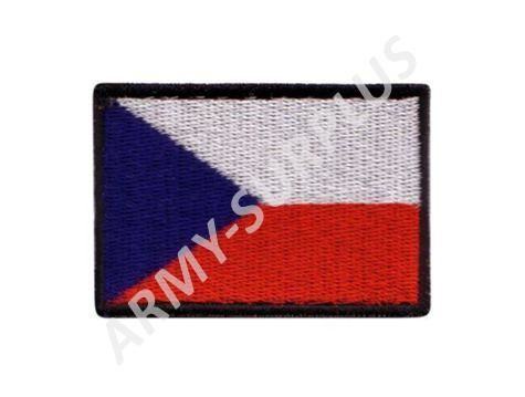 Nášivka vlajka Česká republika mini A-11