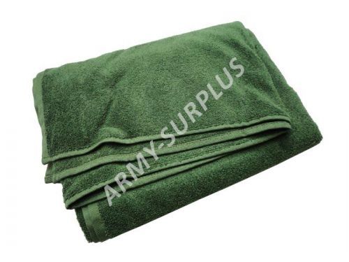 Ručník britský microfiber Velká Británie oliv originál Vyberte velikost: 50x100cm
