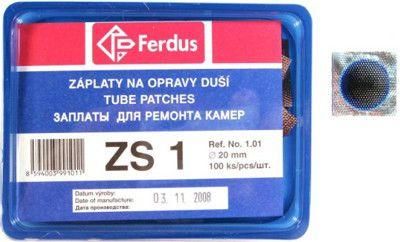 Ferdus ZS-1 Průměr 20mm BOX 100KS záplaty