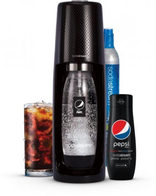 SodaStream Spirit Black Pepsi MegaPack