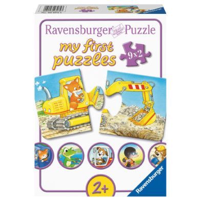 Ravensburger Puzzle - Zvířecí staveniště