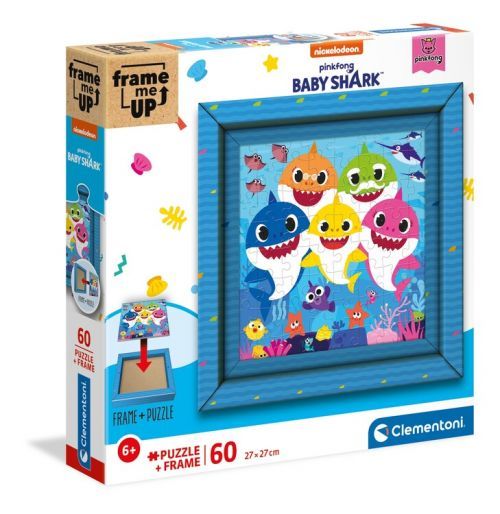 CLEMENTONI Puzzle Baby Shark - Frame Me Up