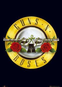 Posters Plakát, Obraz - Guns'n'Roses - logo, (61 x 91,5 cm)