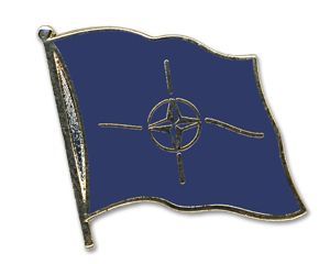 Odznak (pins)  20mm praporek NATO